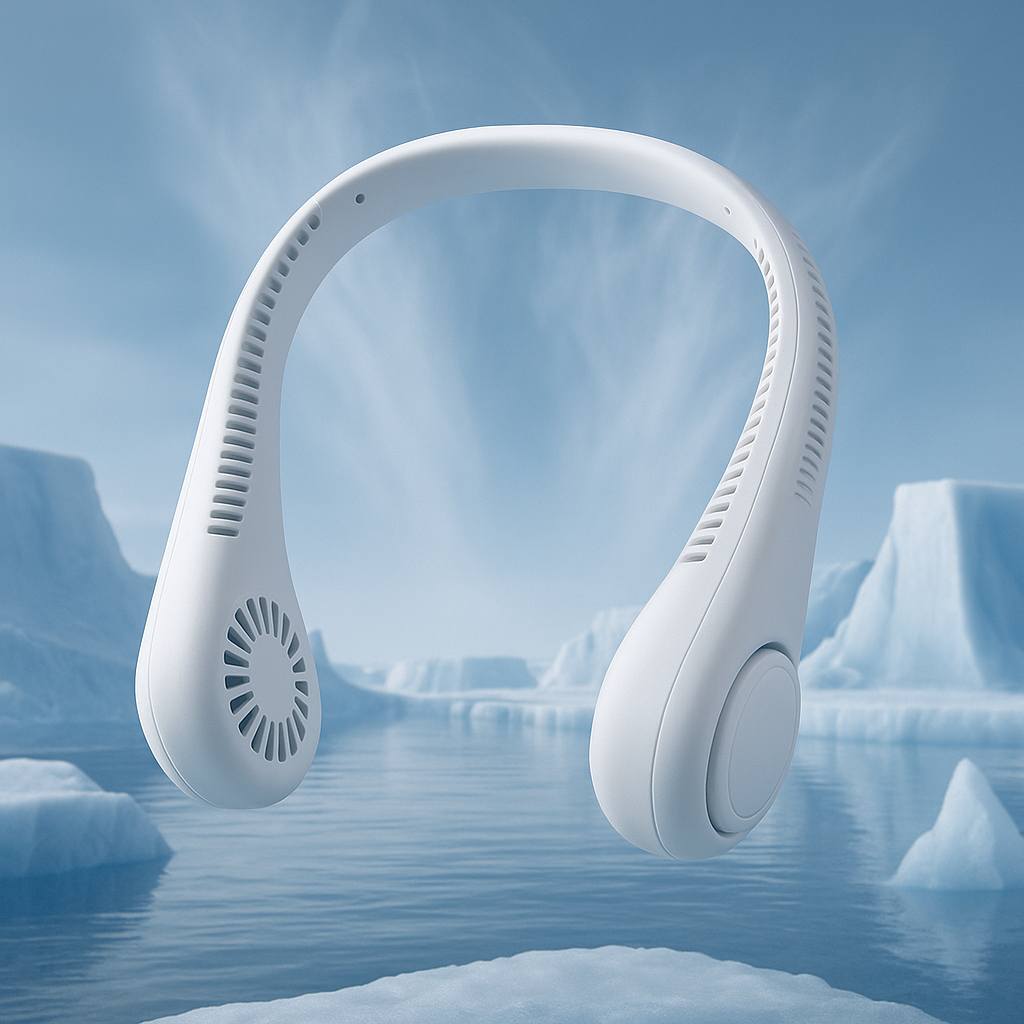 BreezeNeck™ - Ventilador de Cuello Portatil